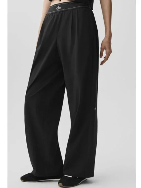 Alo Suit Up Trousers Black NWT - Picture 3 of 5